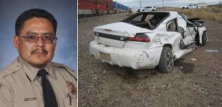 DPS trooper saves man’s life by dragging him out of a car being approached by a high speed train