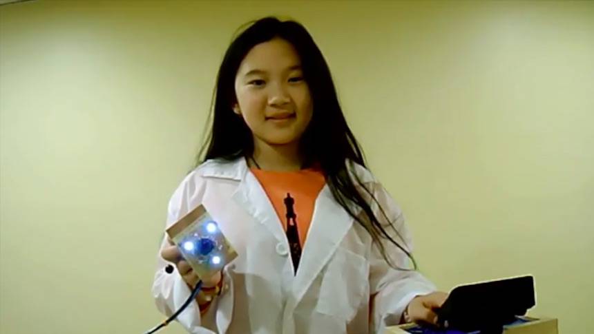 This 6th grader has invented an underwater device that detects ocean microplastics