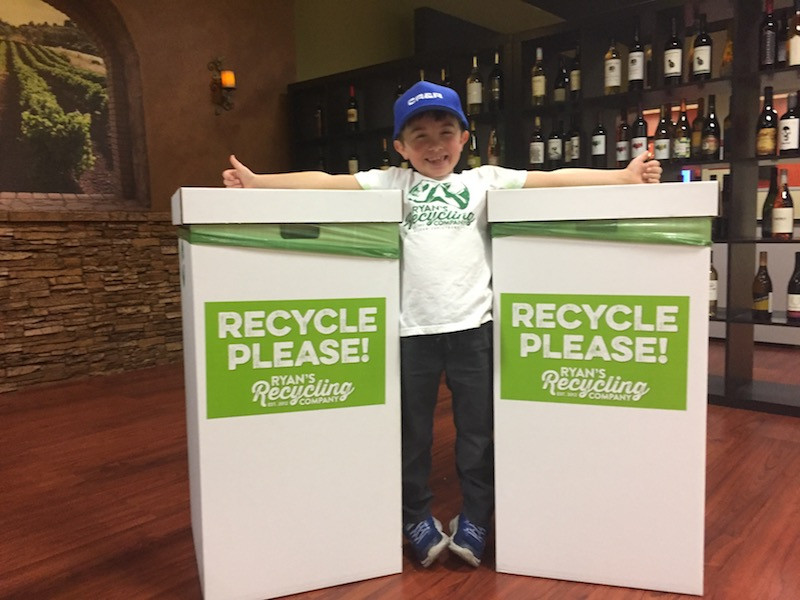 This 8-year-old earned $21,000 from his recycling business