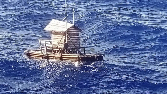 Indonesian teen who spent 49 days adrift at sea in a fishing hut finally rescued