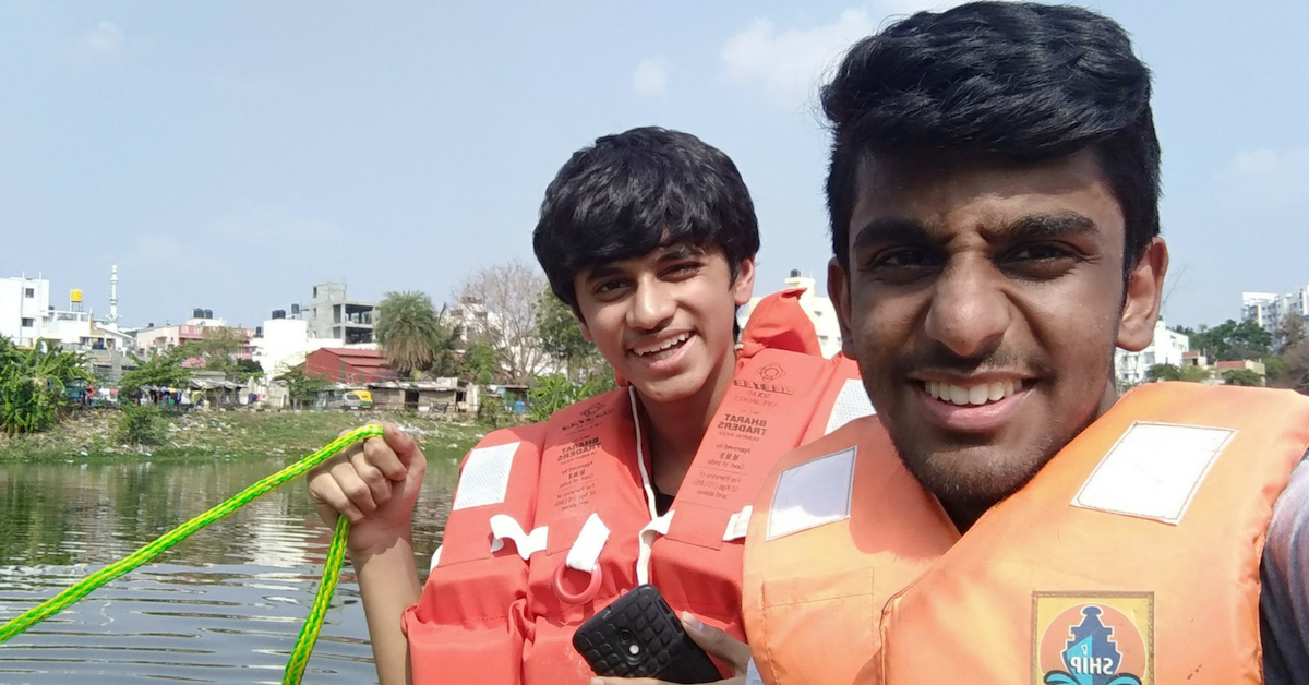 These students from Bengaluru developed a ‘FLoBoT’ to save the city’s polluted water bodies