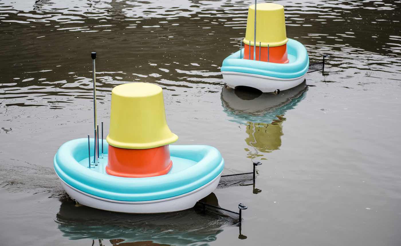 IKEA comes up with a unique, fun way to keep rivers clean – Good Ship IKEA boats