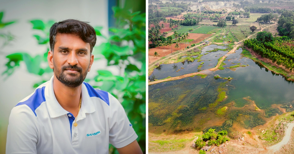 This Bengaluru techie single-handedly revived his city’s lake in just 45 days