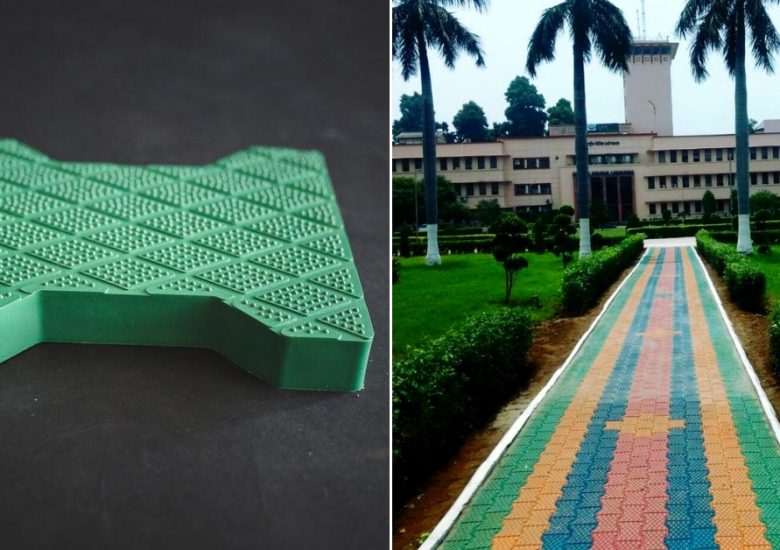 Meet the Indian duo that converted 275 tons of plastic trash into innovative, pretty and eco-friendly tiles