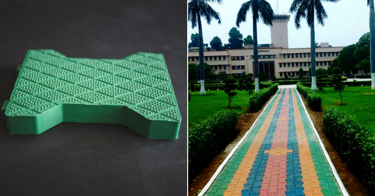 Meet the Indian duo that converted 275 tons of plastic trash into innovative, pretty and eco-friendly tiles
