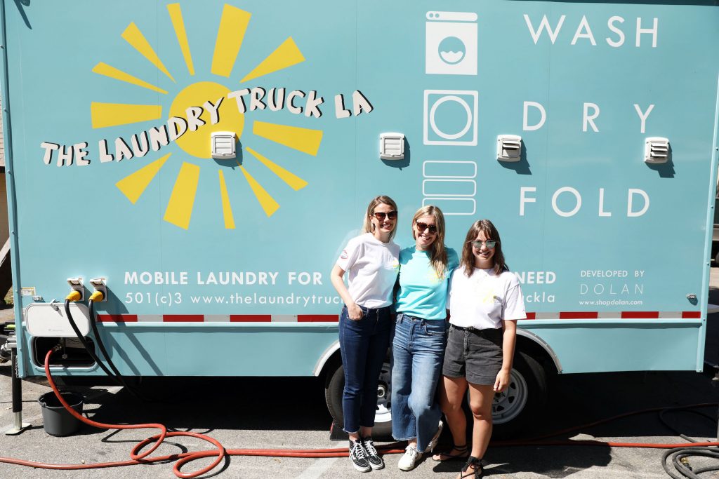 Scores of homeless people in LA will have clean laundry this week, thanks to this laundry truck