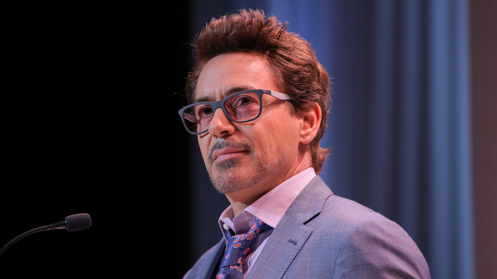 Iron Man actor Robert Downey Jr. announces the launch of his organization that will use robots to clean the environment