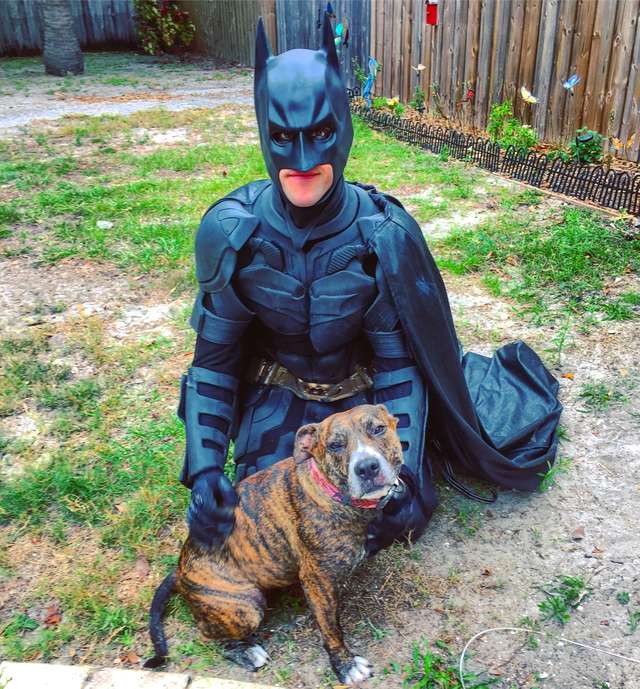 This real-life Batman is on a mission to save shelter animals from euthanasia