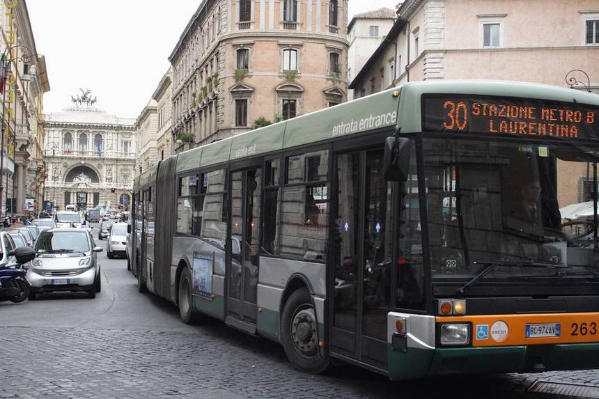 Rome allows people to pay their transit fares through digital credit earned by recycling plastic bottles