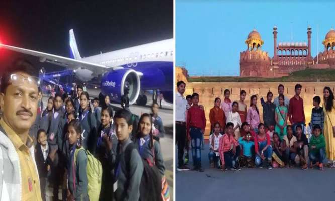 This Indian headmaster spent his savings so that his students could fly for the first time