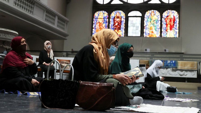 Church hosts Muslim worshipers struggling to find a place of prayer amid COVID-19 lockdown