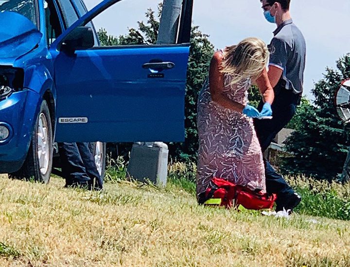 This nurse stopped and saved a life while on the way to her daughter’s wedding