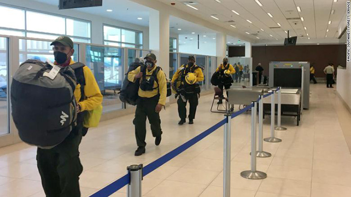 US Forest Service in California welcomes firefighters from Mexico because ‘Fires Do Not Have Borders’