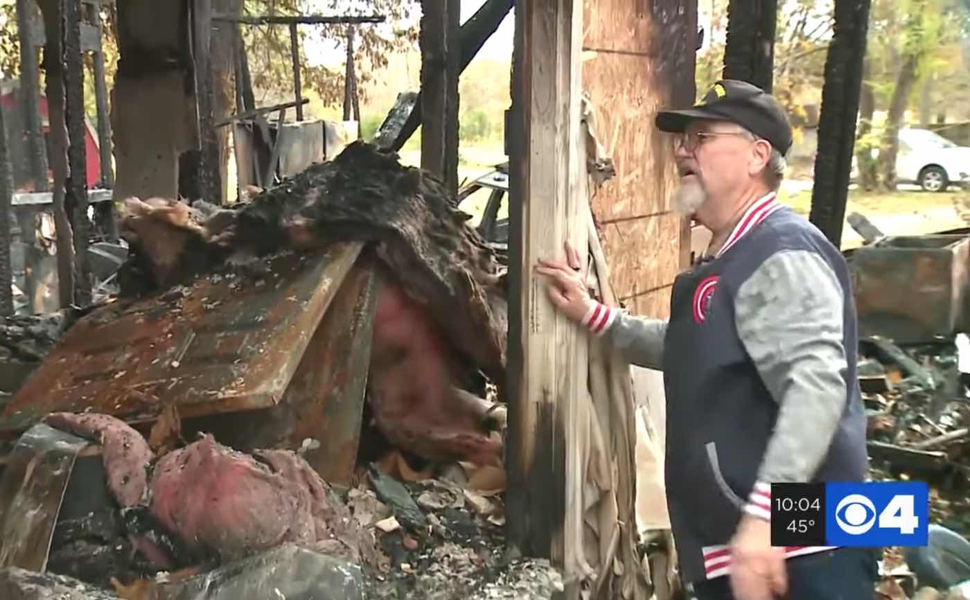 70-yo Air Force veteran heroically saves neighbors from burning home